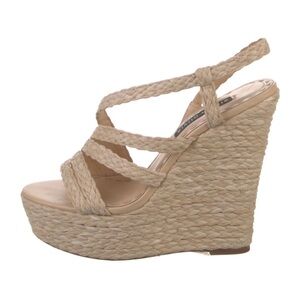 Alice + Olivia Braided Wedge Sandals - Women